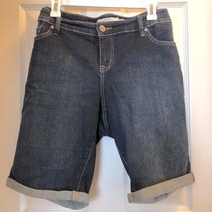Torrid Denim Bermuda Shorts